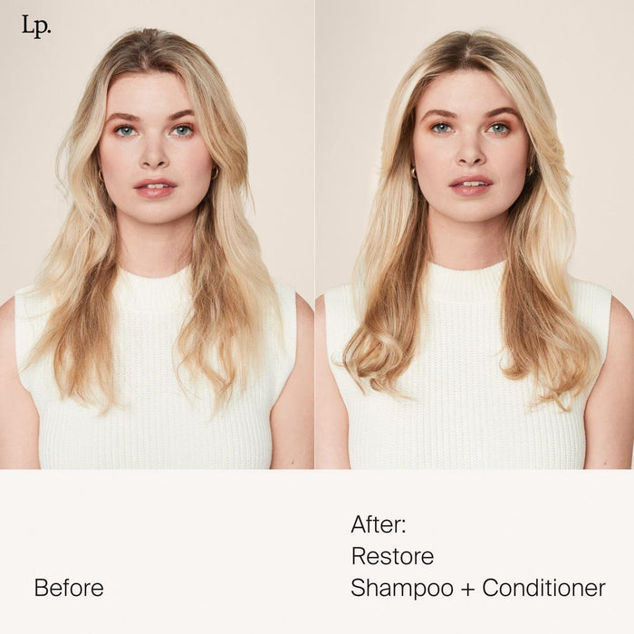 Living Proof Restore Shampoo before and after use