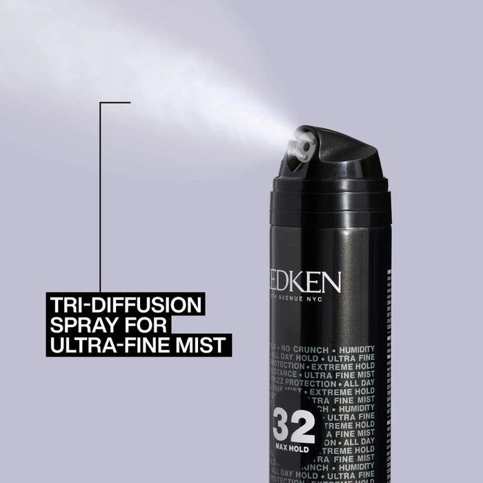 Redken Max Hold Hairspray diffusion spray for ultra-fine mist