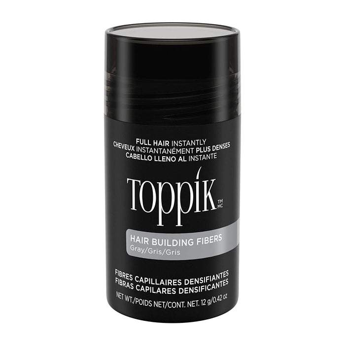 Toppik Hair Building Fibers Gray 12g/0.42oz.