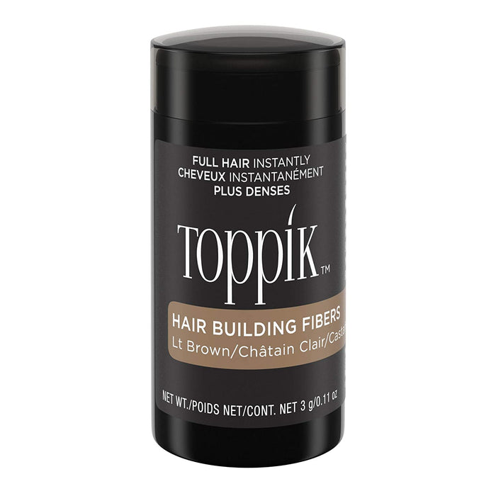 Toppik Hair Building Fibers Light Brown 3g/0.11oz.