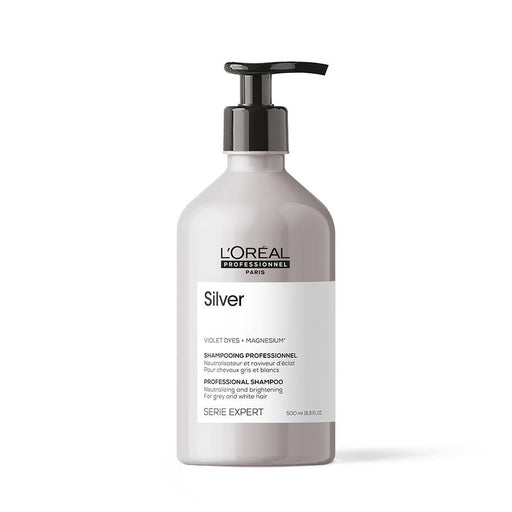 L'Oreal Professionnel Serie Expert Silver Purple Shampoo 16.9oz.