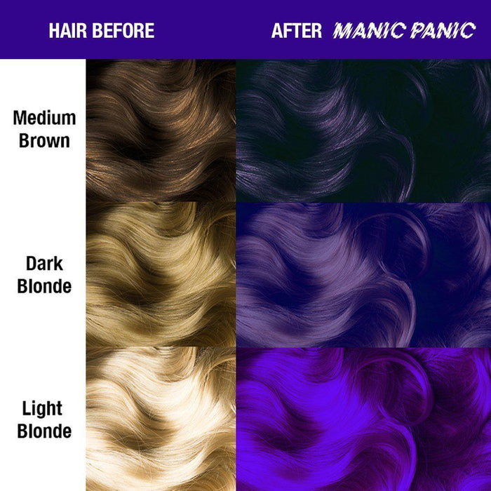 Manic Panic Semi Permanent Hair Color 4oz. ultraviolet