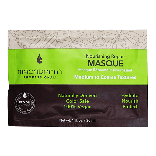 Macadamia Professional Nourishing Repair Masque for Medium to Coarse Hair 1oz.