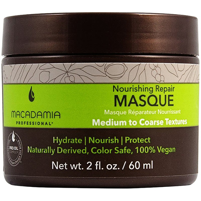 Macadamia Professional Nourishing Repair Masque for Medium to Coarse Hair 2oz.
