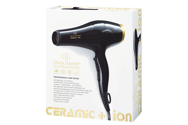 Olivia Garden Ceramic + Ion Professional Hair Dryer