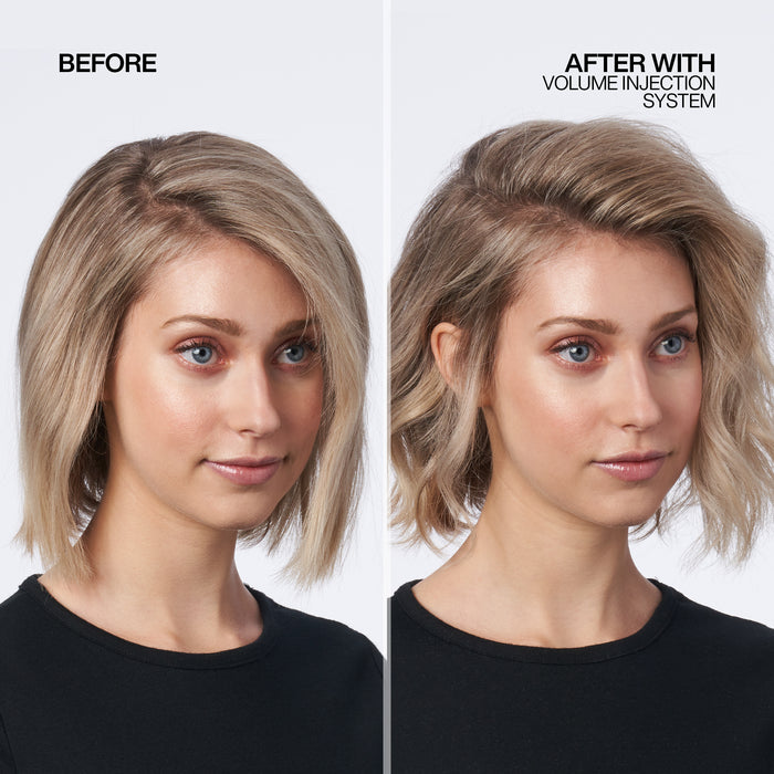 Redken Volume Injection Conditioner Before and After