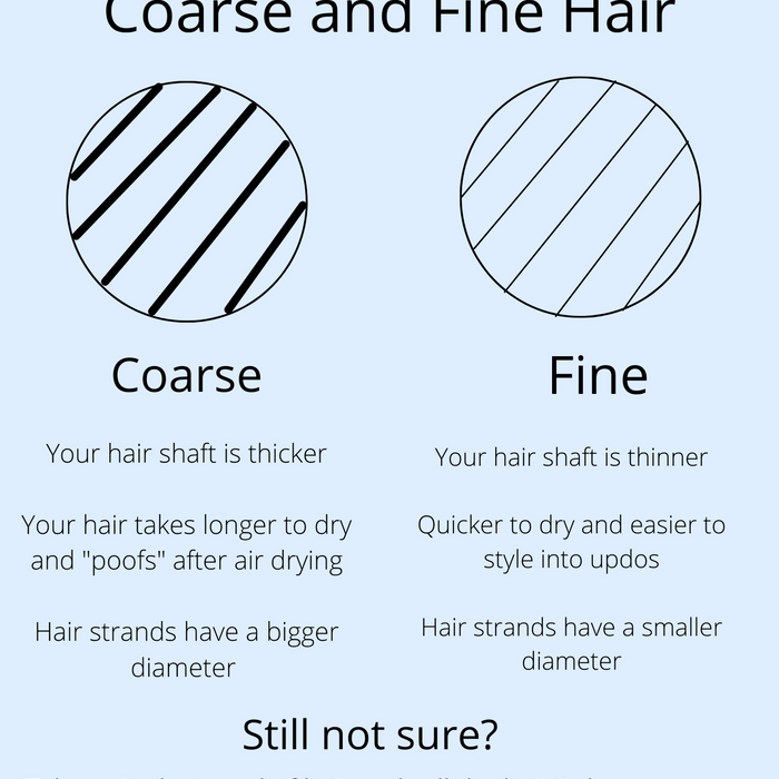 Is my hair Fine or Coarse?