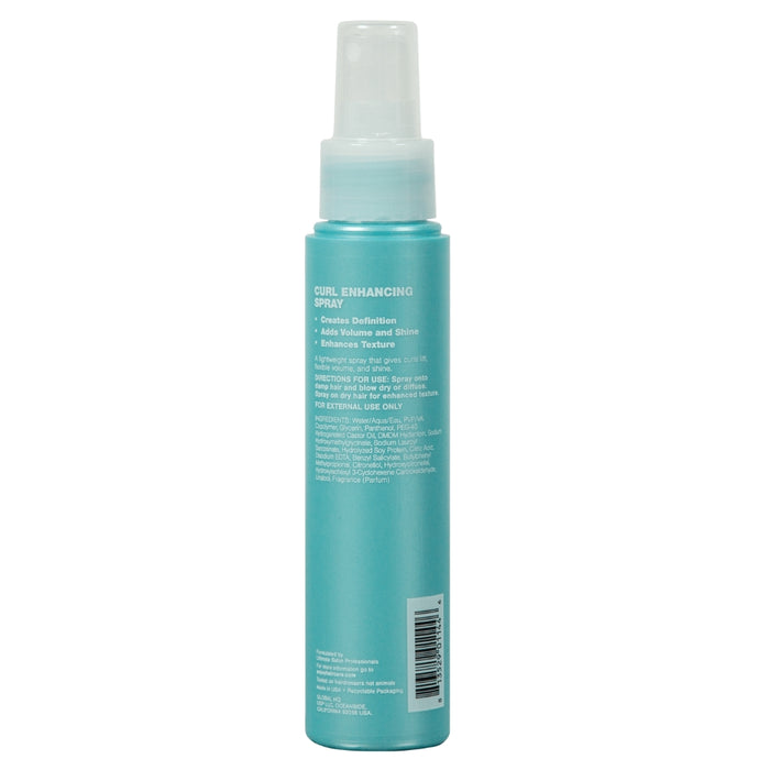 Enjoy Curl Enhancing Spray 3.4oz. back of bottle