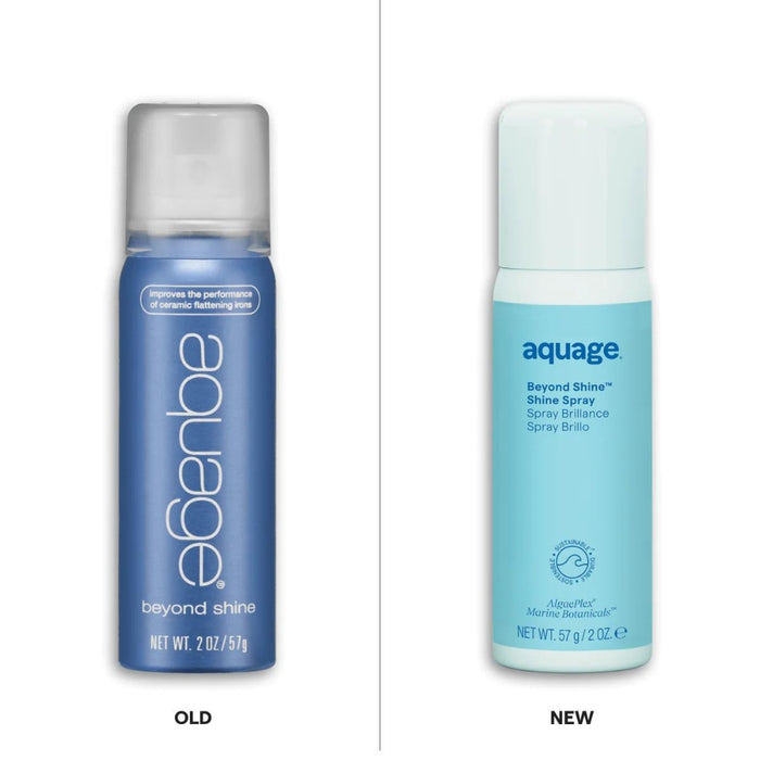 Aquage Beyond Shine old vs new packaging