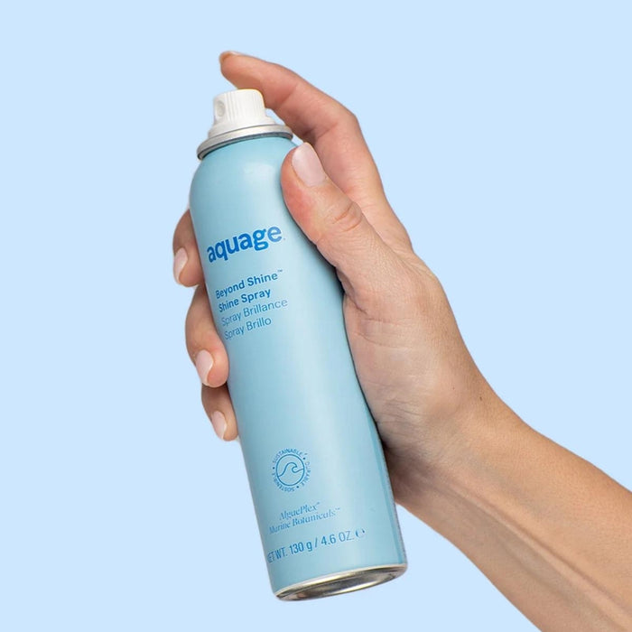 Aquage Beyond Shine with nozzle spray aerosol applicator