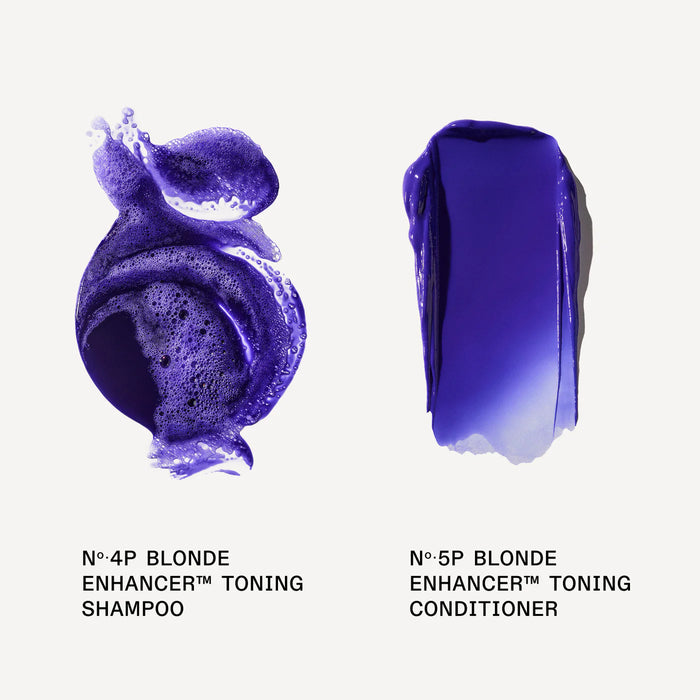 Olaplex No.4P & No.5P Blonde Enhancer Toning Shampoo & Conditioner Set