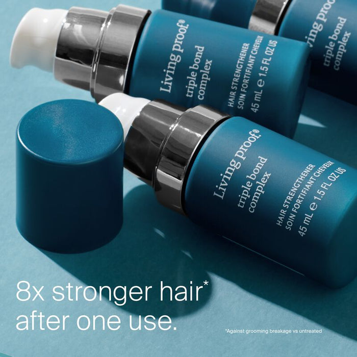 Living Proof Triple Bond Complex makes hair stronger