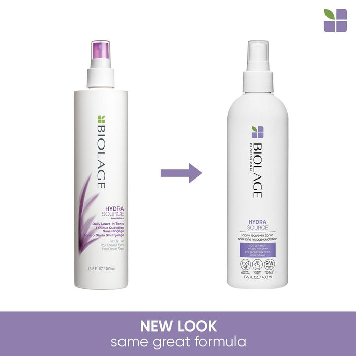 Matrix Biolage Hydra Source Daily Leave-In Tonic has a new look but same great formula