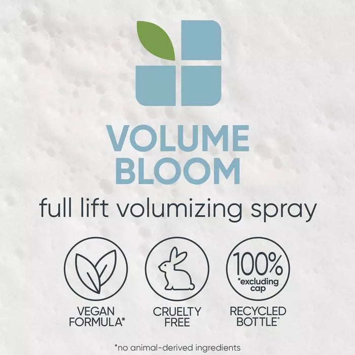 Matrix Biolage Volumebloom Full-Lift Volumizer Spray is vegan and cruelty-free