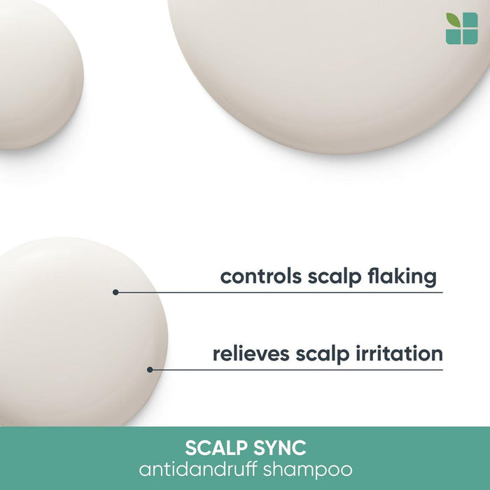 Matrix Biolage Scalpsync Anti-Dandruff Shampoo controls scalp flaking and relieves scalp irritation