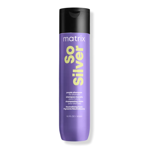 Matrix Total Results So Silver Shampoo for Blonde and Silver Hair 10oz.