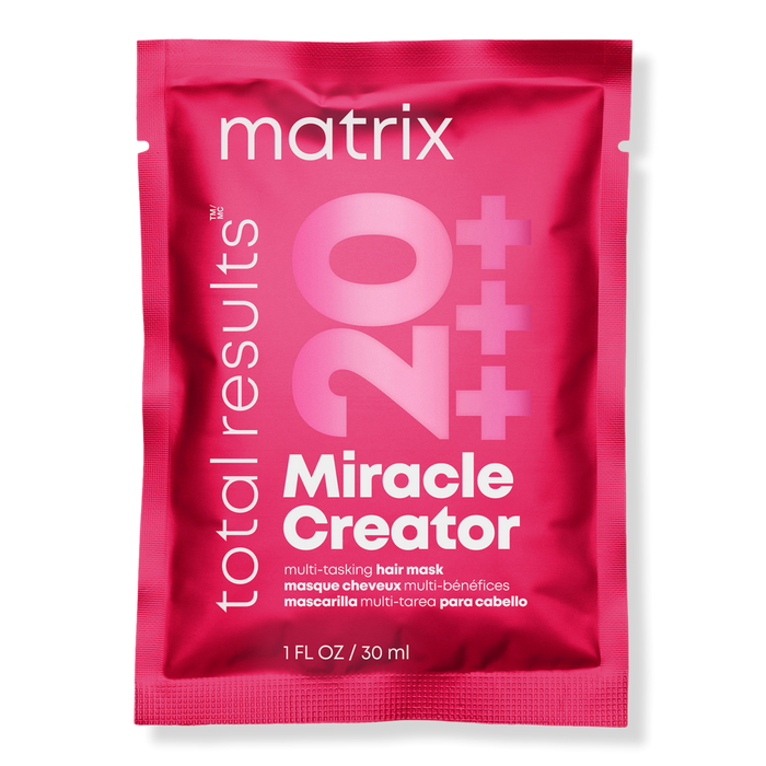 Matrix Total Results Miracle Creator Multi-Tasking Hair Mask packet 1oz.