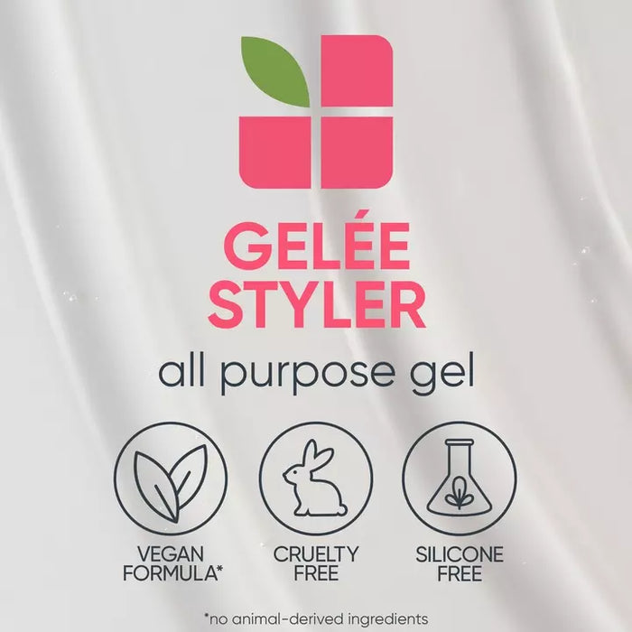 Matrix Biolage Styling Gelée is vega, cruelty-free, and silicone-free