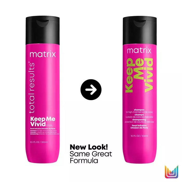 Matrix Total Results Keep Me Vivid Sulfate-Free Shampoo has a new look but same great formula