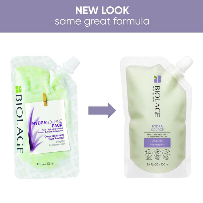 Matrix Biolage Hydra Source Deep Treatment Pack Multi Use Hair Mask has a new look but same great formula
