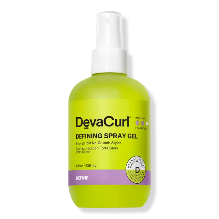 Deva Curl Defining Spray Gel Strong Hold No-Crunch Styler 8oz.