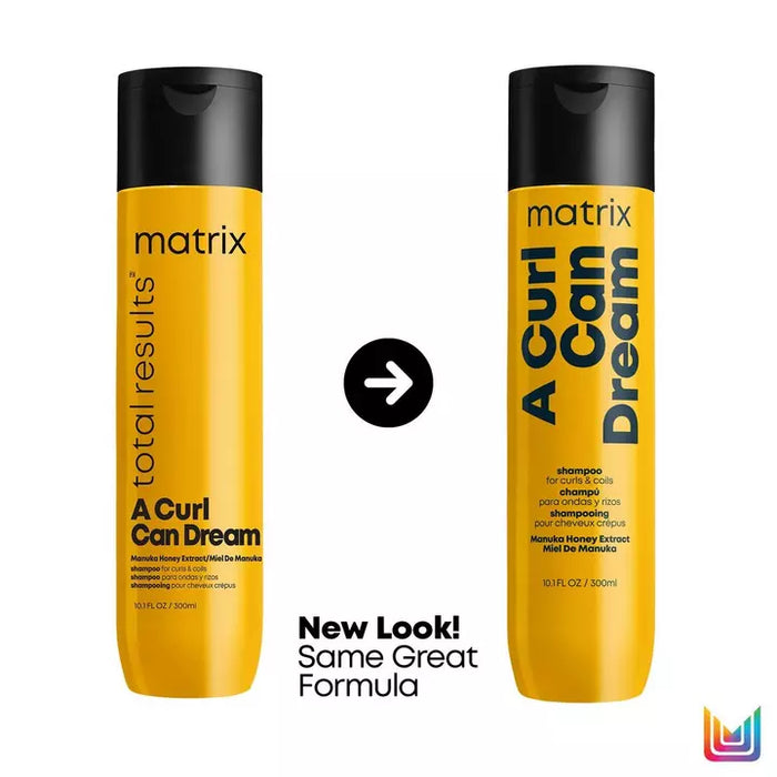 Matrix Total Results A Curl Can Dream Shampoo has a new look but same great formula