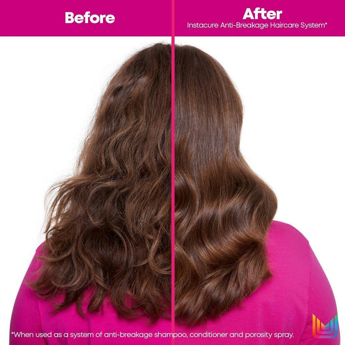 Matrix Total Results Instacure Anti-Breakage Conditioner before and after use