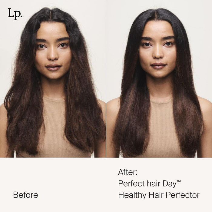 Living Proof Perfect Hair Day Night Cap Overnight Perfector before and after use