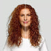 Model before and after using Deva Curl Mist of Wonders - Leave-In Instant Multi-Benefit Curl Spray