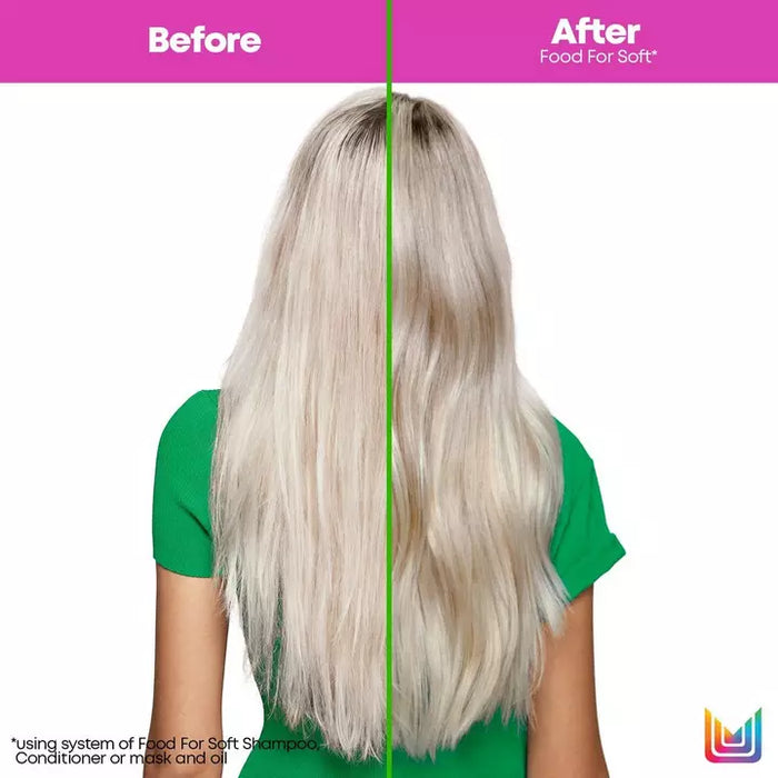 Matrix Food For Soft Hydrating Shampoo before and after shows great results