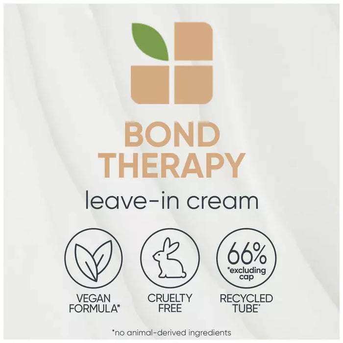 Matrix Biolage Bond Therapy Smoothing Leave-In Cream is vegan and cruelty-free