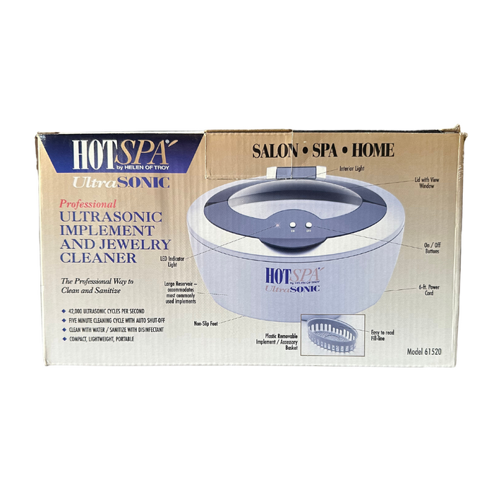 Hot Spa by Helen of Troy Professional Ultrasonic Implement and Jewelry Cleaner