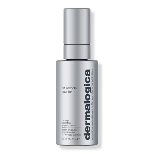 Dermalogica futurecode booster serum bottle on a white background