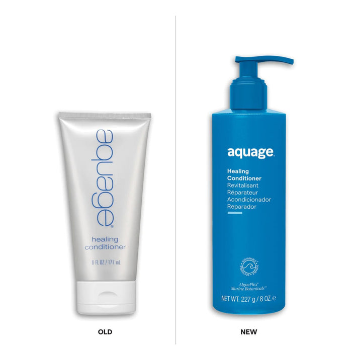 Aquage Healing Conditioner new vs old packaging