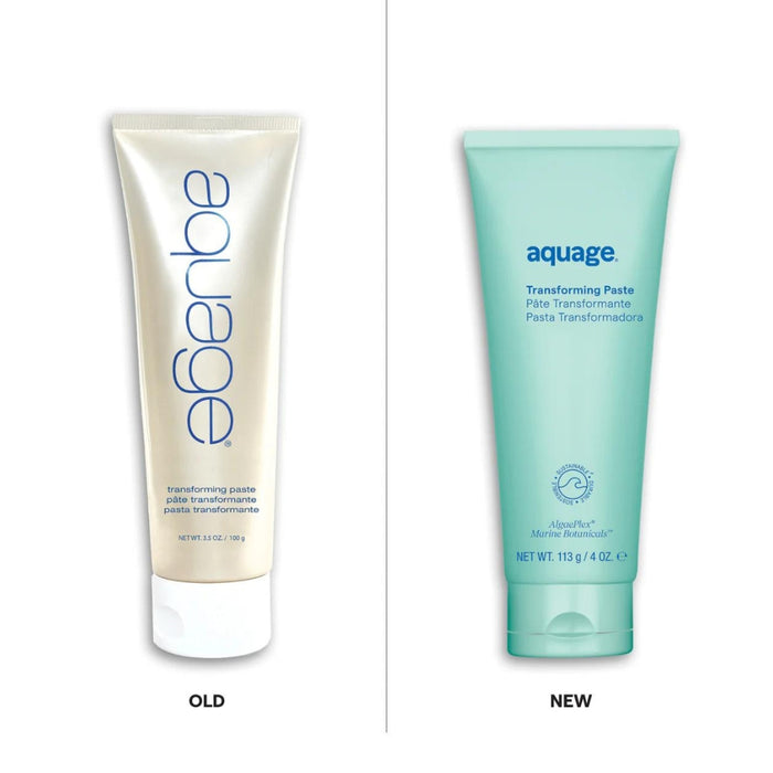 Aquage Transforming Paste old vs new packaging