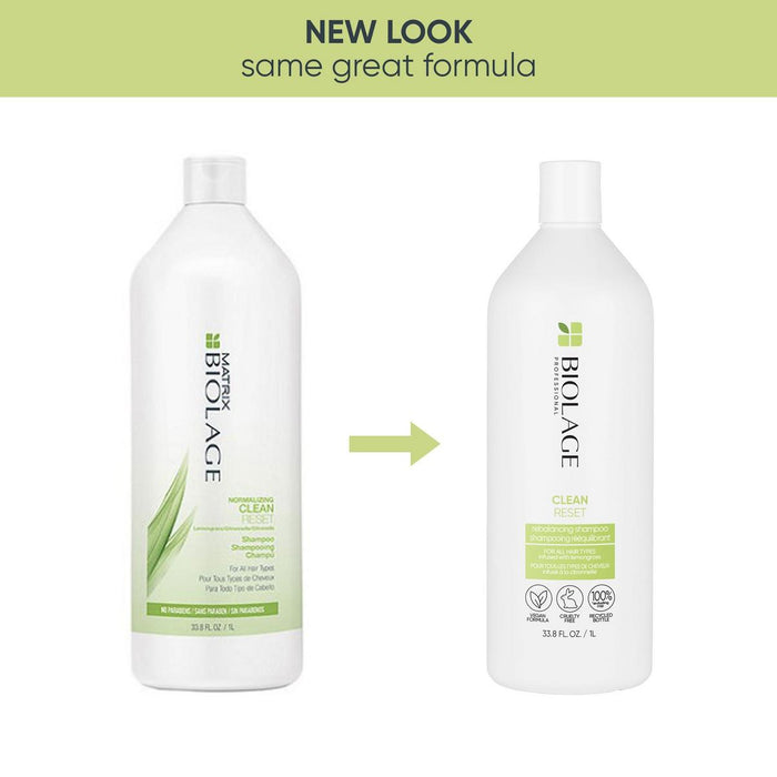 Matrix Biolage Normalizing Cleanreset Shampoo has a new look but same great formula