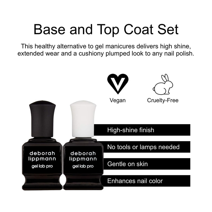 Deborah Lippman Gel Lab Pro - Base and Top Coat Set