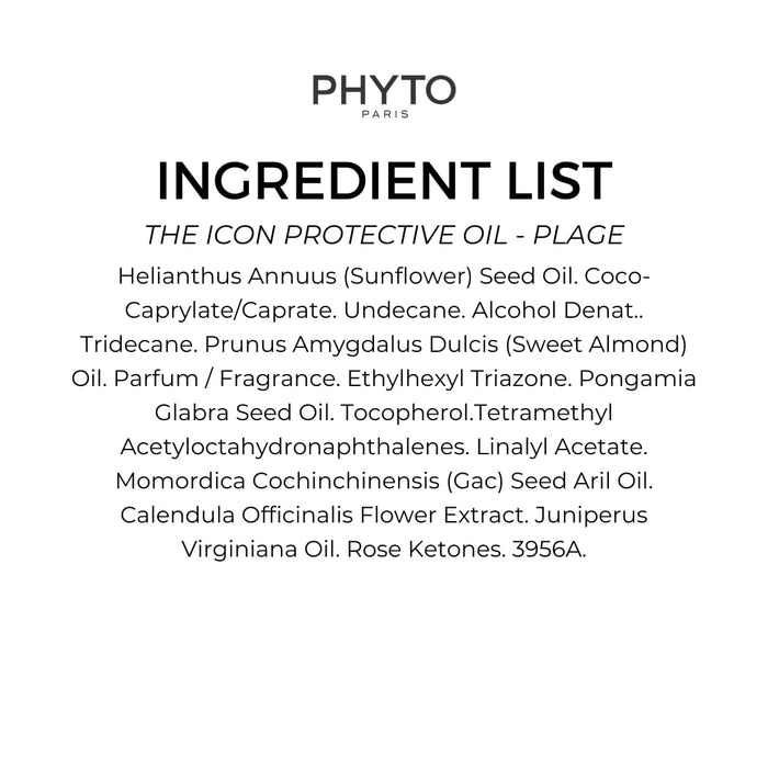 PHYTO PLAGE The Protective Oil