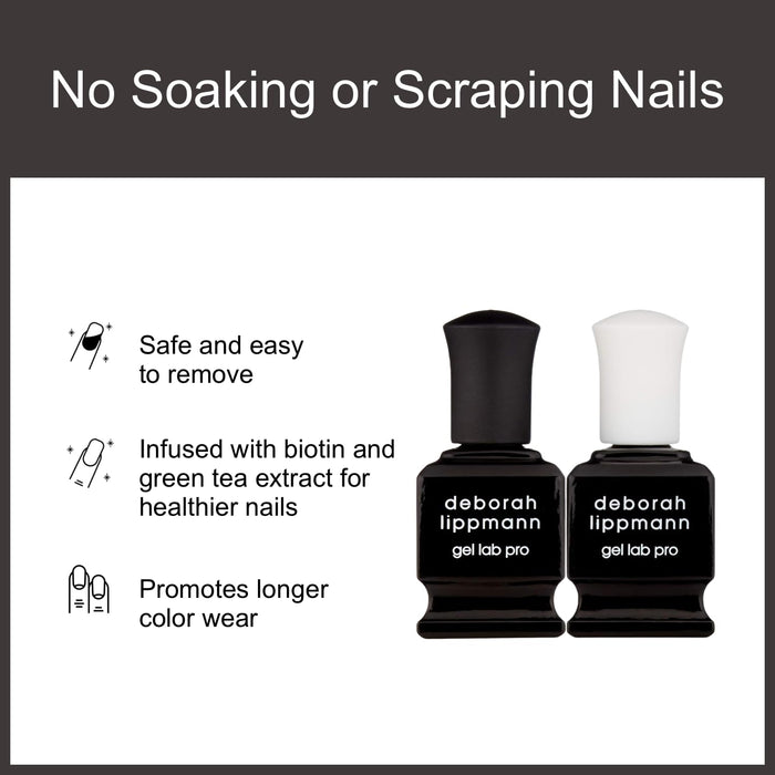 Deborah Lippman Gel Lab Pro - Base and Top Coat Set