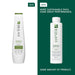 Old vs new packaging Biolage Strength Recovery Shampoo