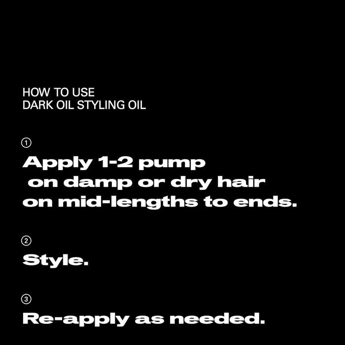 Sebastian Dark Oil Hair Styling Oil