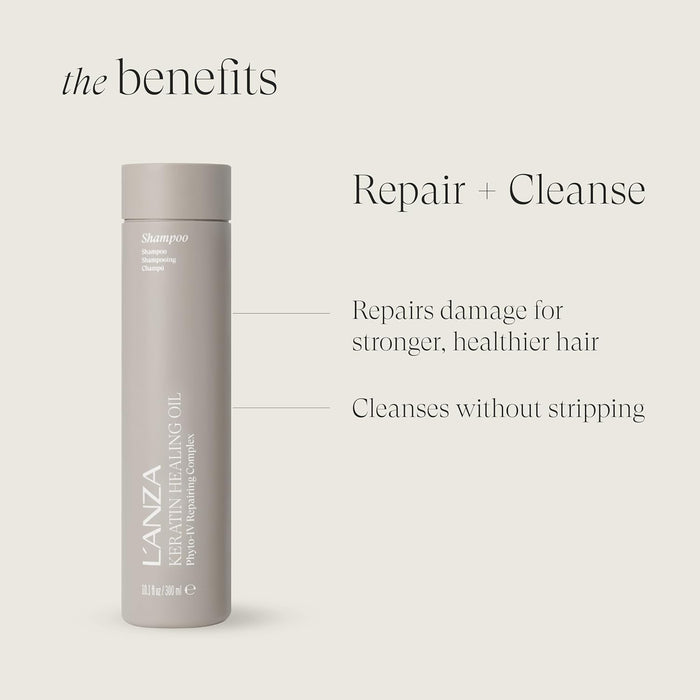 L'ANZA Keratin Healing Oil Lustrous Shampoo