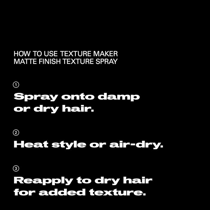 Sebastian Texture Maker Matte Finish Texture Spray