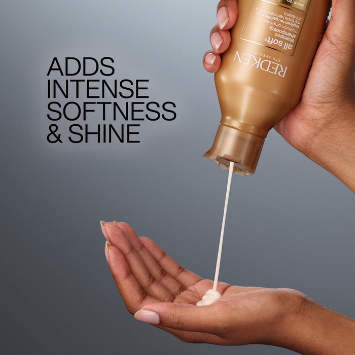 Redken All Soft Shampoo and Conditioner Set For Dry or Brittle Hair