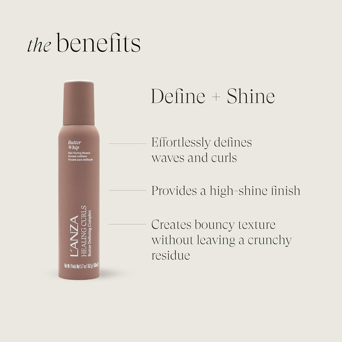 L'ANZA Healing Curls Butter Whip Mousse
