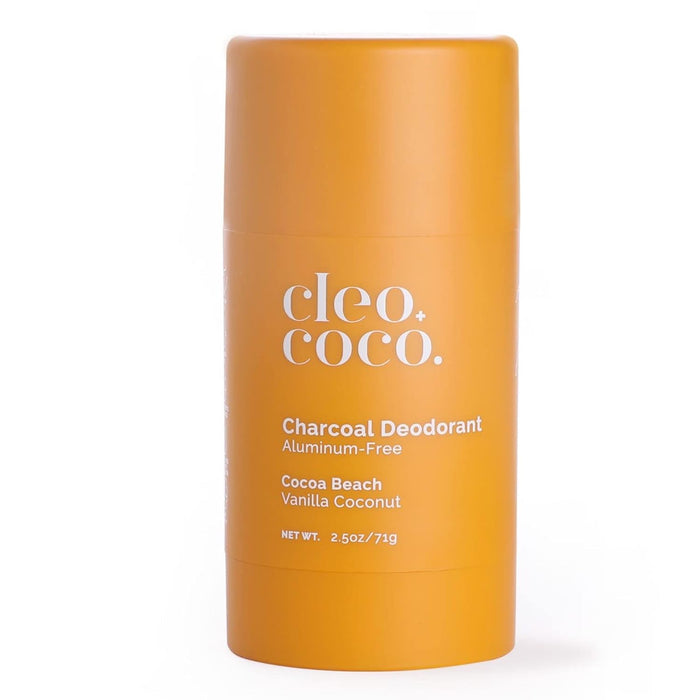 Cleo and Coco Charcoal Deodorant - Aluminum Free