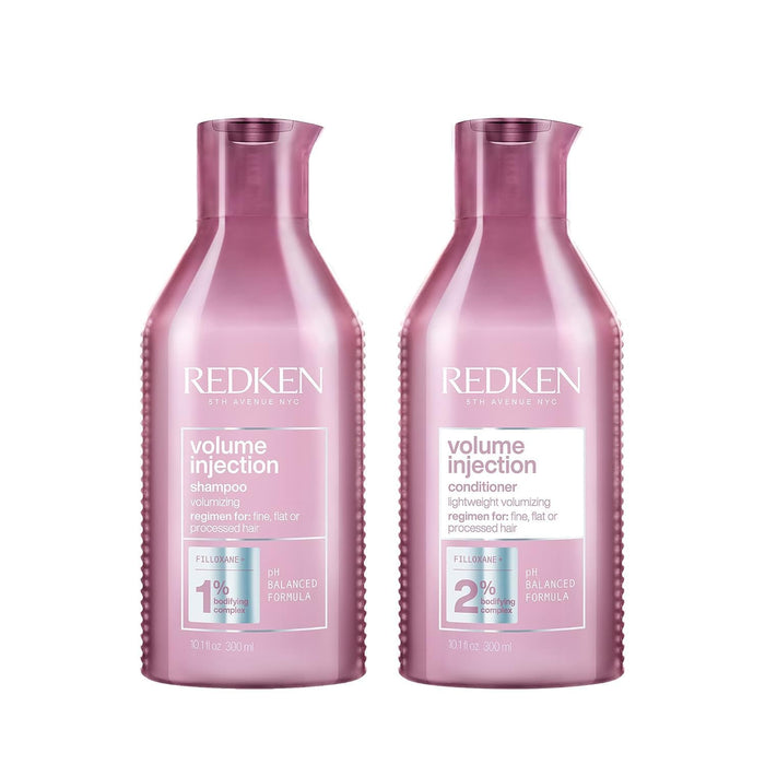 Redken Volume Injection Shampoo & Conditioner Set For Fine Hair