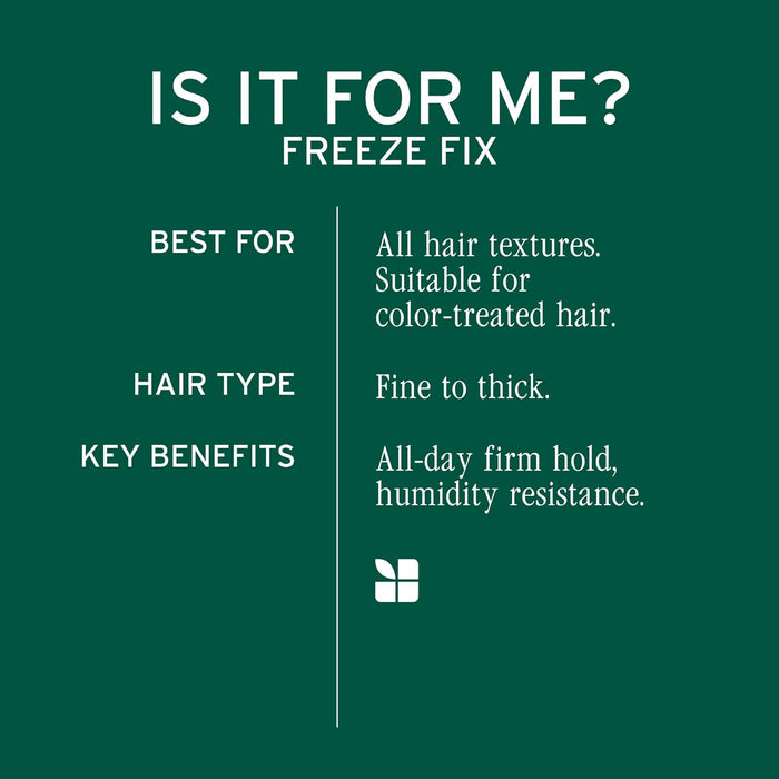 Product Description Biolage Freeze Fix Hairspray