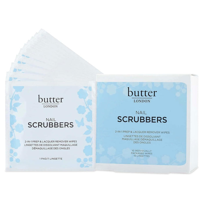 Butter LONDON Nail Scrubbers™ 2-in-1 Wipes