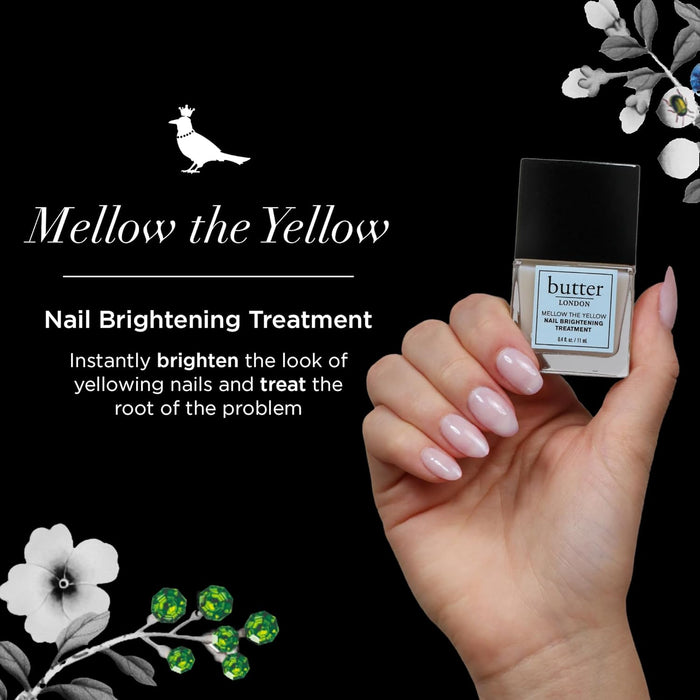 Butter LONDON Mellow The Yellow Nail Brightening Treatment 0.4 fl oz